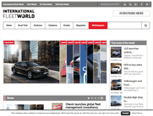 Tablet Screenshot of internationalfleetworld.com